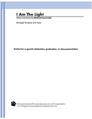 I Am the Light Unison choral sheet music cover Thumbnail